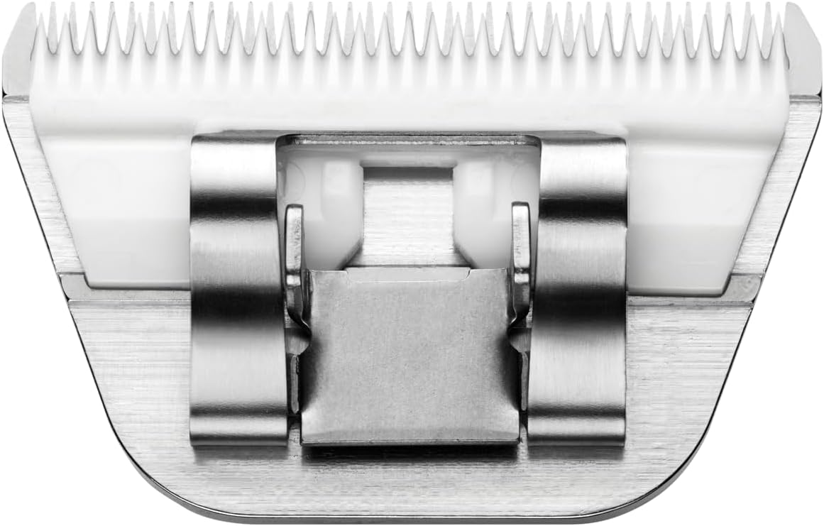 Andis 561462 ceramicEDGE Detachable Wide Blade #30W – Stainless Steel Pet Clipper Blade, XFine Cut, Professional Grooming Performance