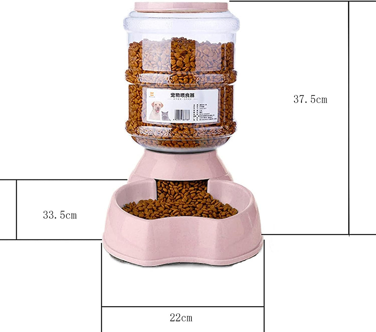 Dispenser 3.8L Pet Cat Automatic Feeders Large Capacity Cat Water Fountain Plastic Dog Water Bottle Cat Feeding Bowls Water Dispenser Unplugged Feed Water Pet Supplies cat Fountain (Feeders)