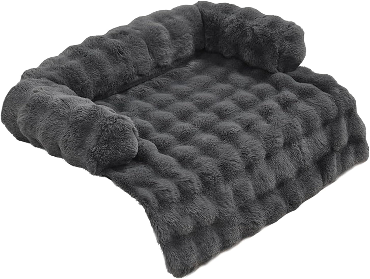 Pet Couch Bed - Calming Dog Couch Cover, Washable Furniture Protector Mat, Soft Sturdy Anti Slip, Easy Clean Relaxing Spot, Premium Pet Rest Accessory, Home Bedroom Living Room Lounge