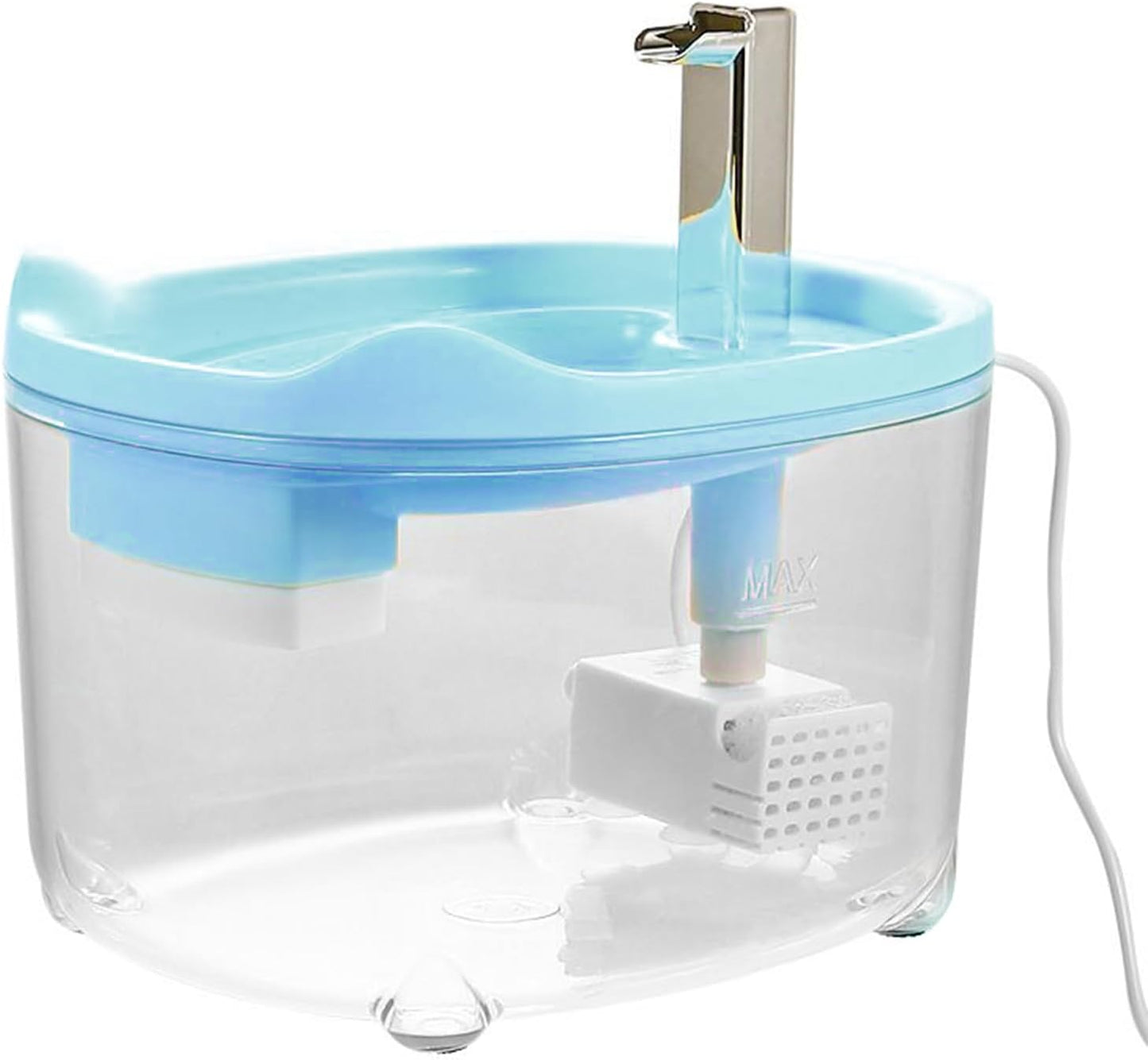 Cat Drinking Fountain, Automatic Dog Water Dispenser, Quiet Feeder Bowl for Small Animals Kitten Puppy, Indoor Home Apartment Pet Supplies, Durable Hydration Organizer for Daily Feeding and Care