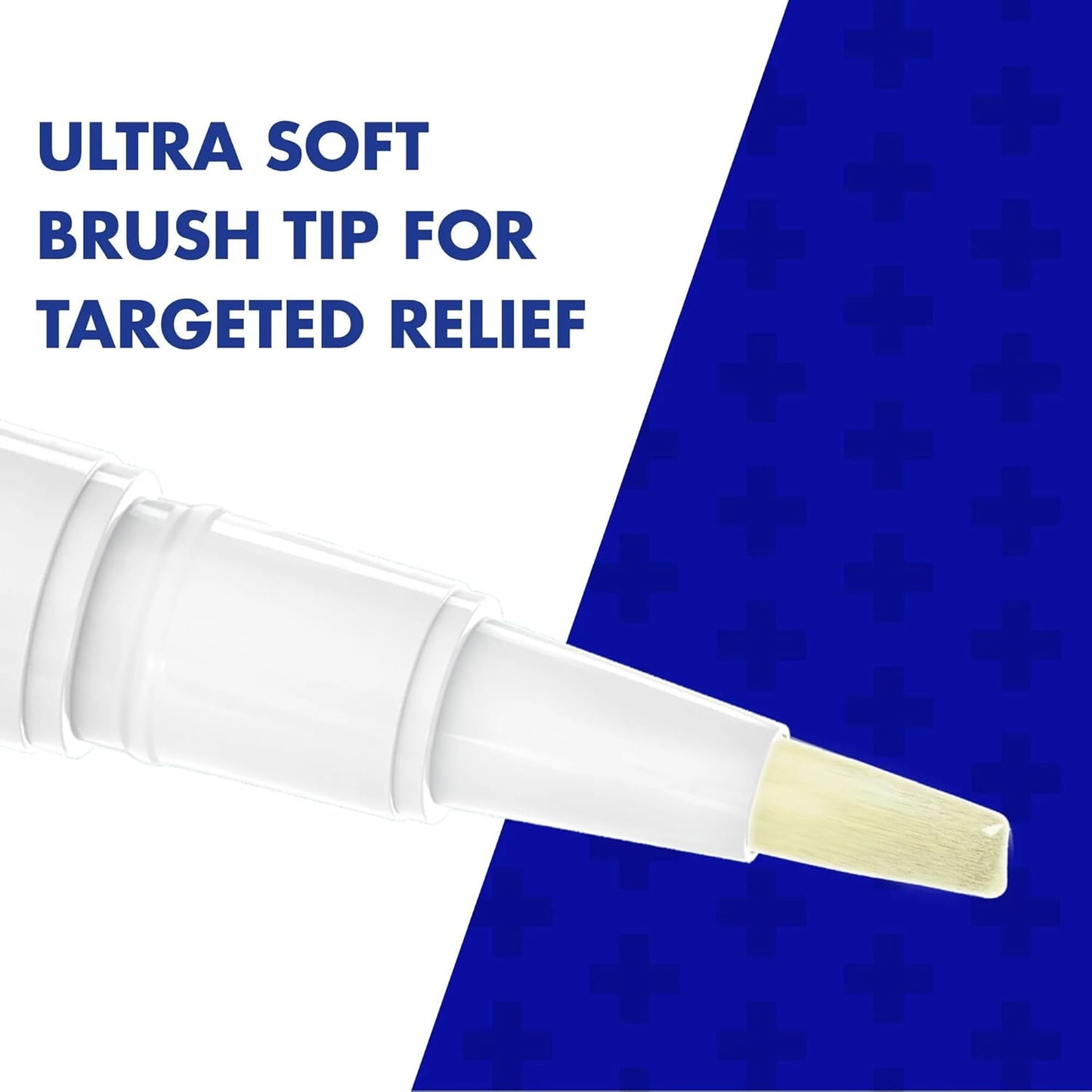 Kank-A Soft Brush Tooth & Mouth Pain Gel, Professional Strength, 0.07 Ounce, Dual Relief Formula for Toothaches, Gum & Other Mouth Pain, Easy to Use Pen Applicator, Fast-Acting Pain Relief