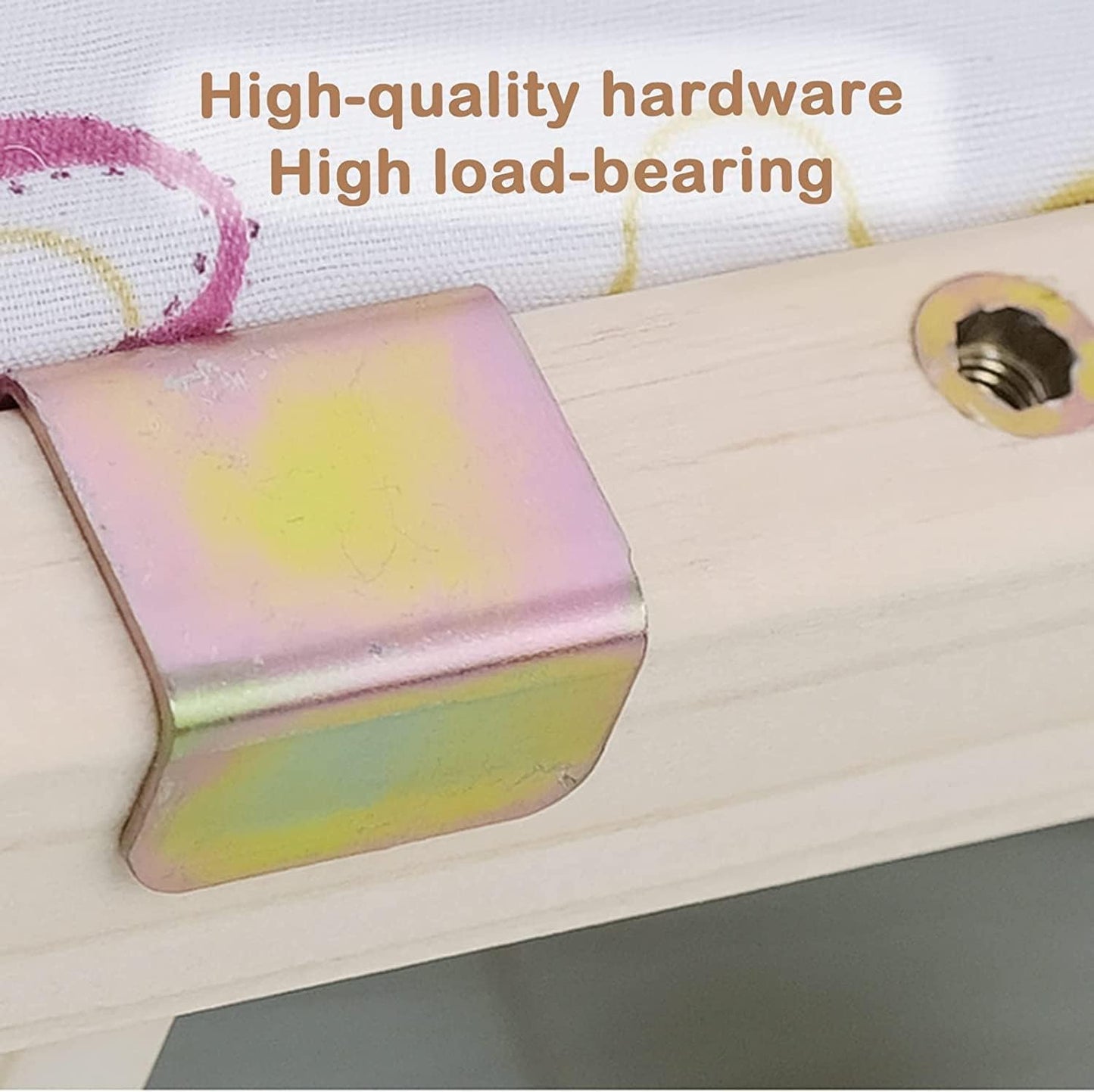 Dog Bed Wooden Dog Bed Eevated Pet Bed Elevated Orthopedic Pet Couch Kennel with Fenced & Stairs Dog Kennel Furniture for Small Medium Pets & Cats for Dogs Pet Cat ()
