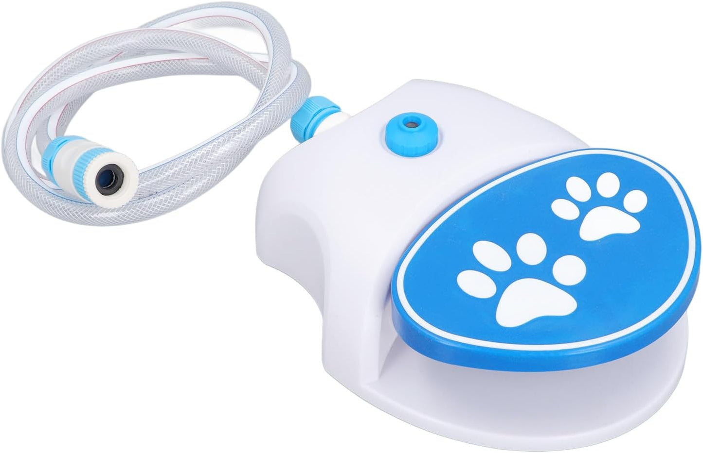 Dog Water Fountain Step On Outdoor Pet Sprinkler Activated Drinking Water Toy Water Dispenser Automatic Dog Water Sprinkler with Hose