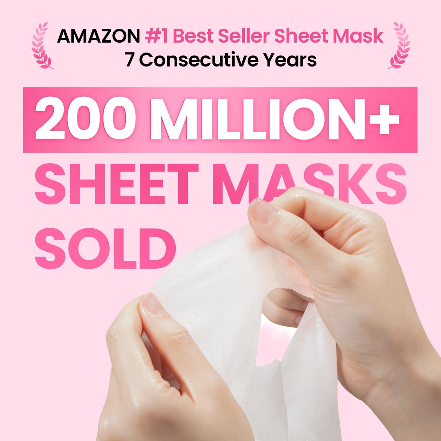 GLAM UP Korean Facial Sheet Mask 12 Combo Pack | Hydrating & Moisturizing Face Mask for Glass Skin | Soothing Korean Skincare for Sensitive, Dry Skin | Bulk Face Masks Gift Set for Home Spa