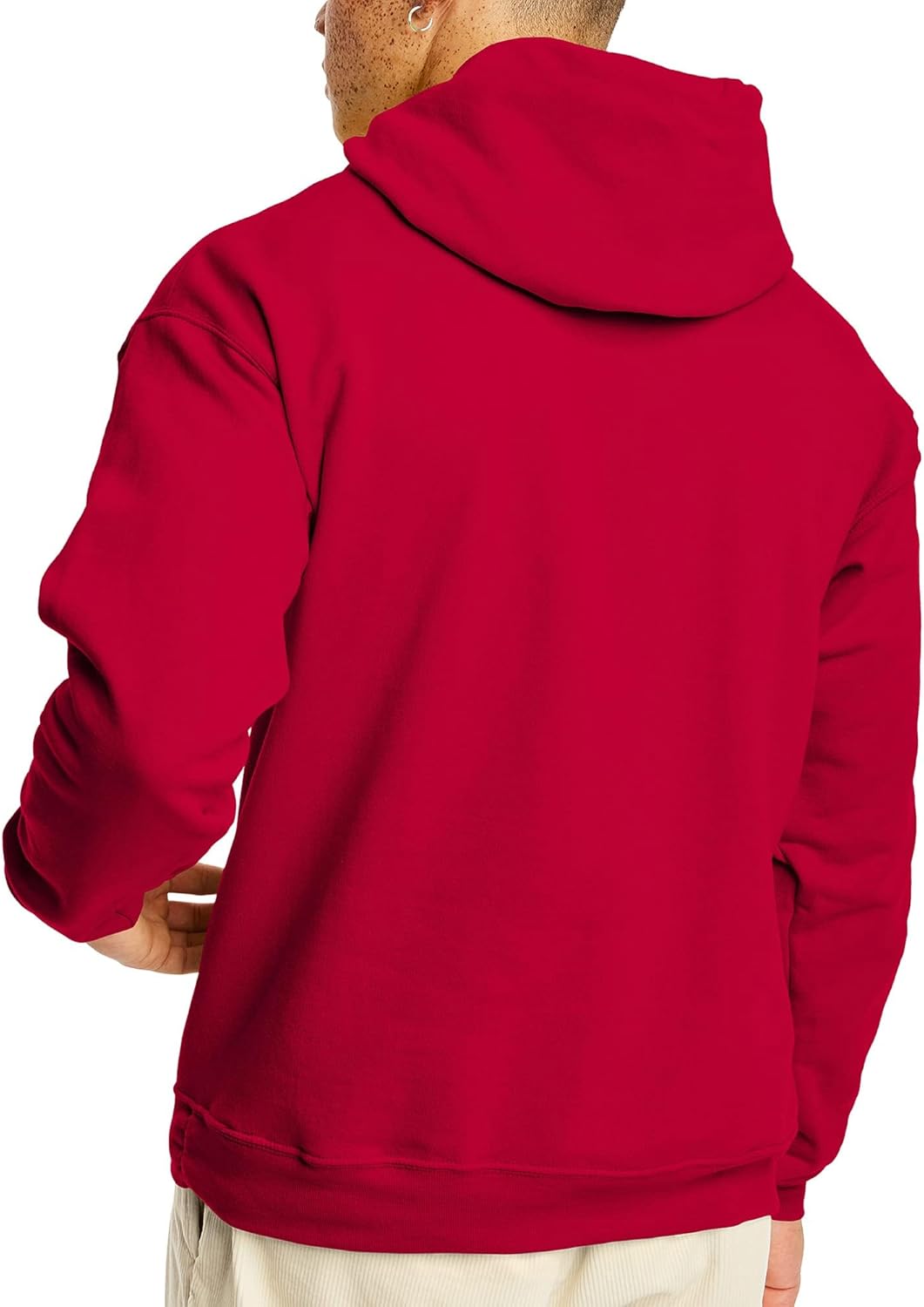 Hanes Men's EcoSmart Hoodie, Midweight Fleece, Pullover Hooded Sweatshirt