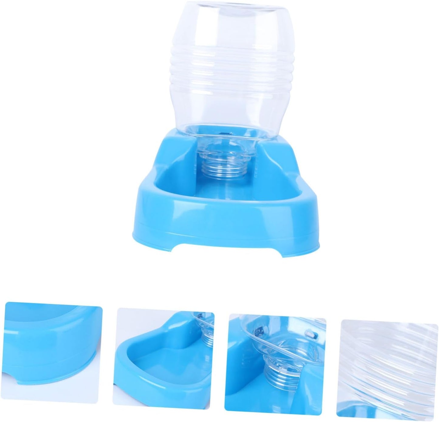 Milisten Pet Water Feeder Creative Dog Water Bowl with Smooth Surface Design for Home Automatic Refill Puppy Drinking Tool