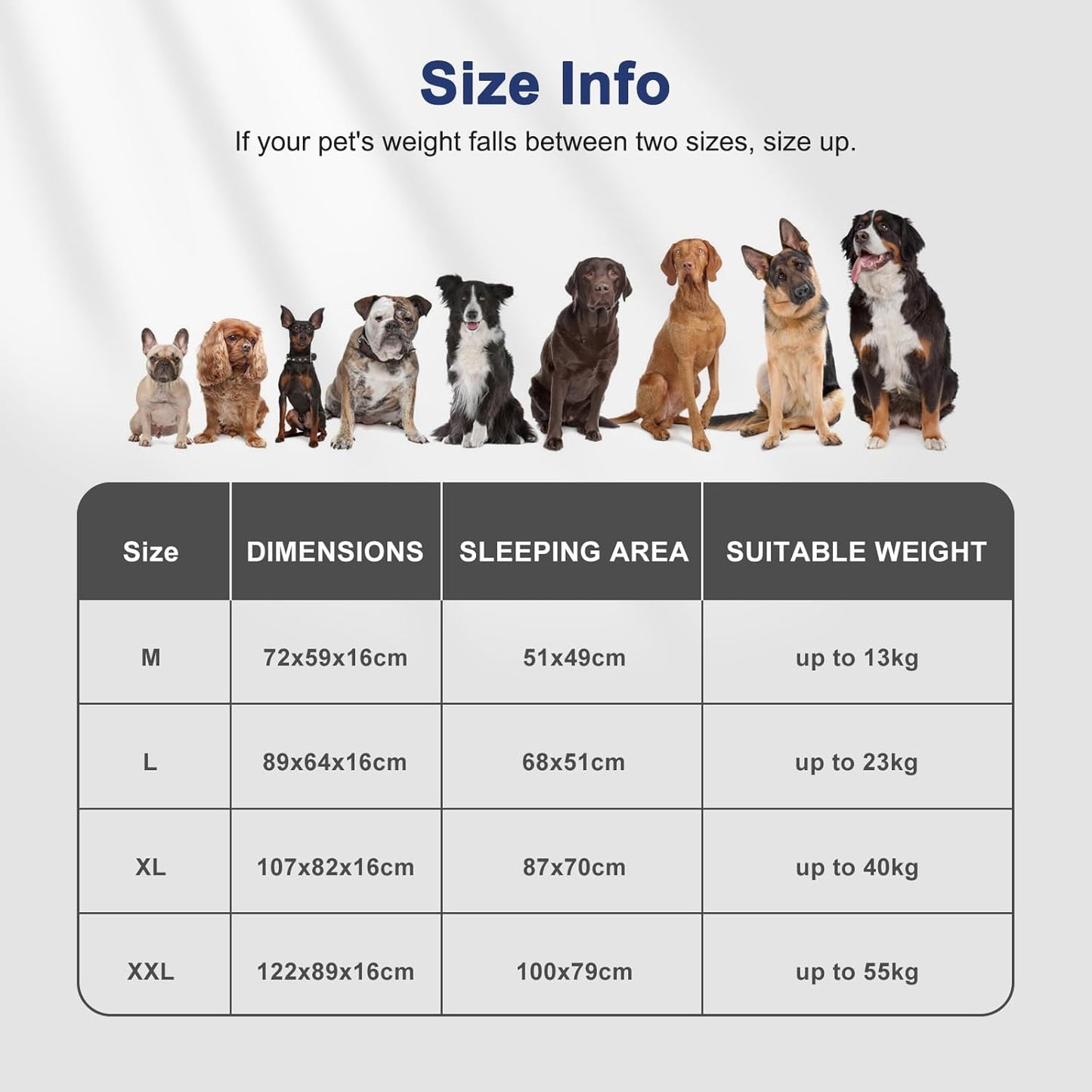 FURTIME Orthopedic Dog Bed for Extra Large Dogs - XL Waterproof Dog Sofa Bed, Ultra Comfy Supportive Foam Pet Bed with Removable Washable Cover, Jumbo Dog Bed with Nonskid Bottom