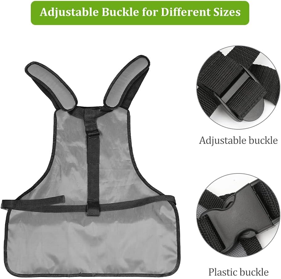 Laelr Garden Apron Oxford Cloth Work Apron With Pockets Adjustable Heavy Duty Tool Apron for Men & Women