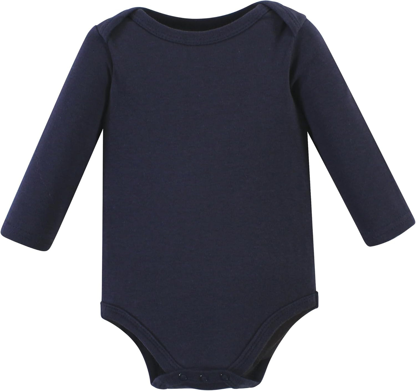Hudson Baby baby-boys Cotton Long-sleeve Bodysuits 5-pack