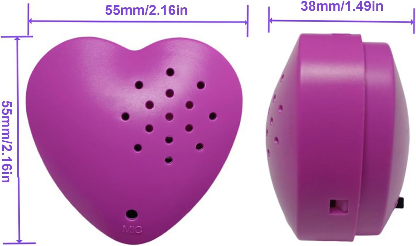Calming Heartbeat Soother, Recordable Vibration Simulator, Ideal for Puppies, Dogs, Cats, and Children, Promoting Relaxation, Sleep Assistance, Training, Comfort, and Emotional Security