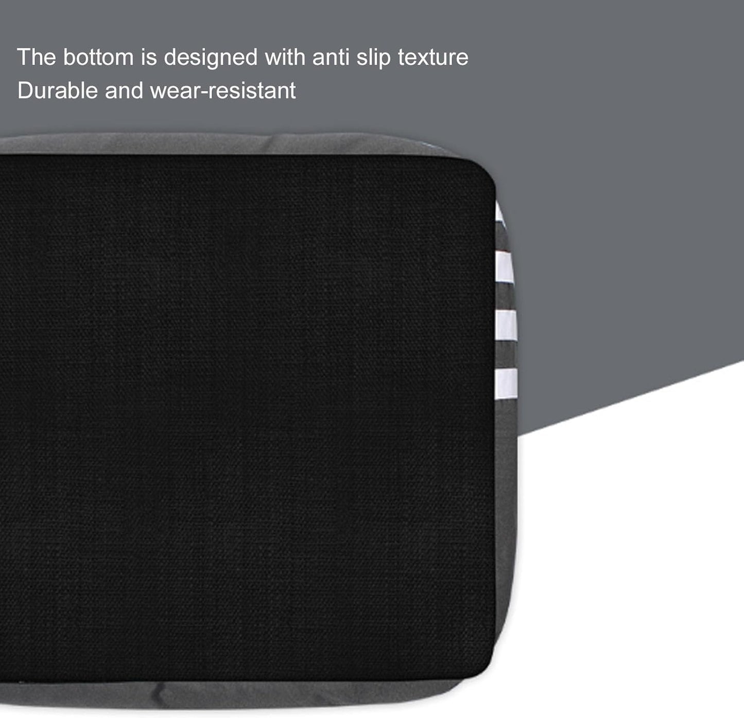 Dog Beds for Small Medium Dogs & Cats, Waterproof Dog Sofa with Removable Cover, Sleeping Warming Dog Bed & Furniture, Soft and Comfy Dog Couch Bed with Non-Slip Bottom (36.6"X28.3"X6.3",Grey) (Gre