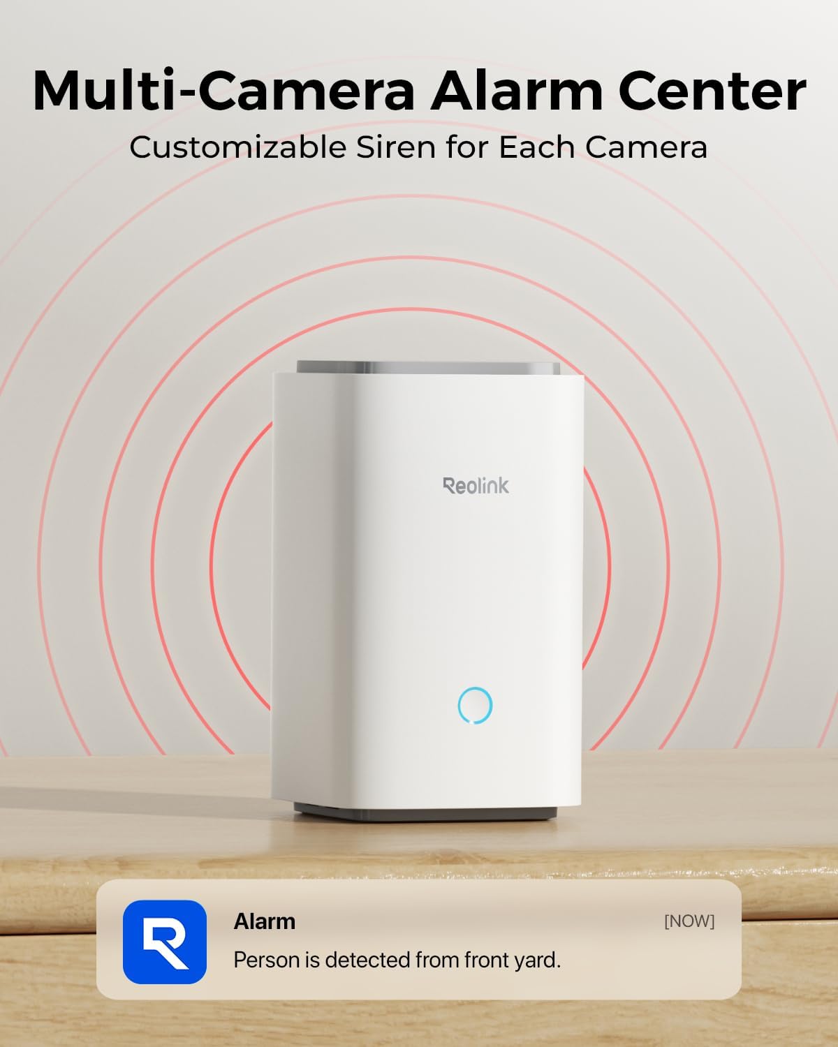 REOLINK Home Hub Centralized Control for up to 8 REOLINK Battery/WiFi Security Cameras, Encryption Privacy, 2.4/5GHz WiFi, No Monthly Fee, 64GB SD Card Installed, No Third-Party Support