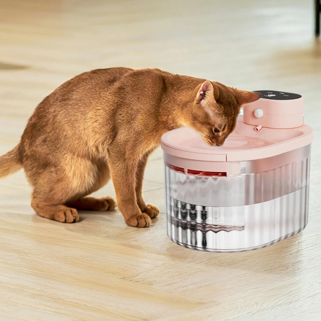 Automatic Pet Cat Water Fountain Dispenser for Dog Waterer Cats Drinker Feeders Bowl Container Water Feeding Supplies
