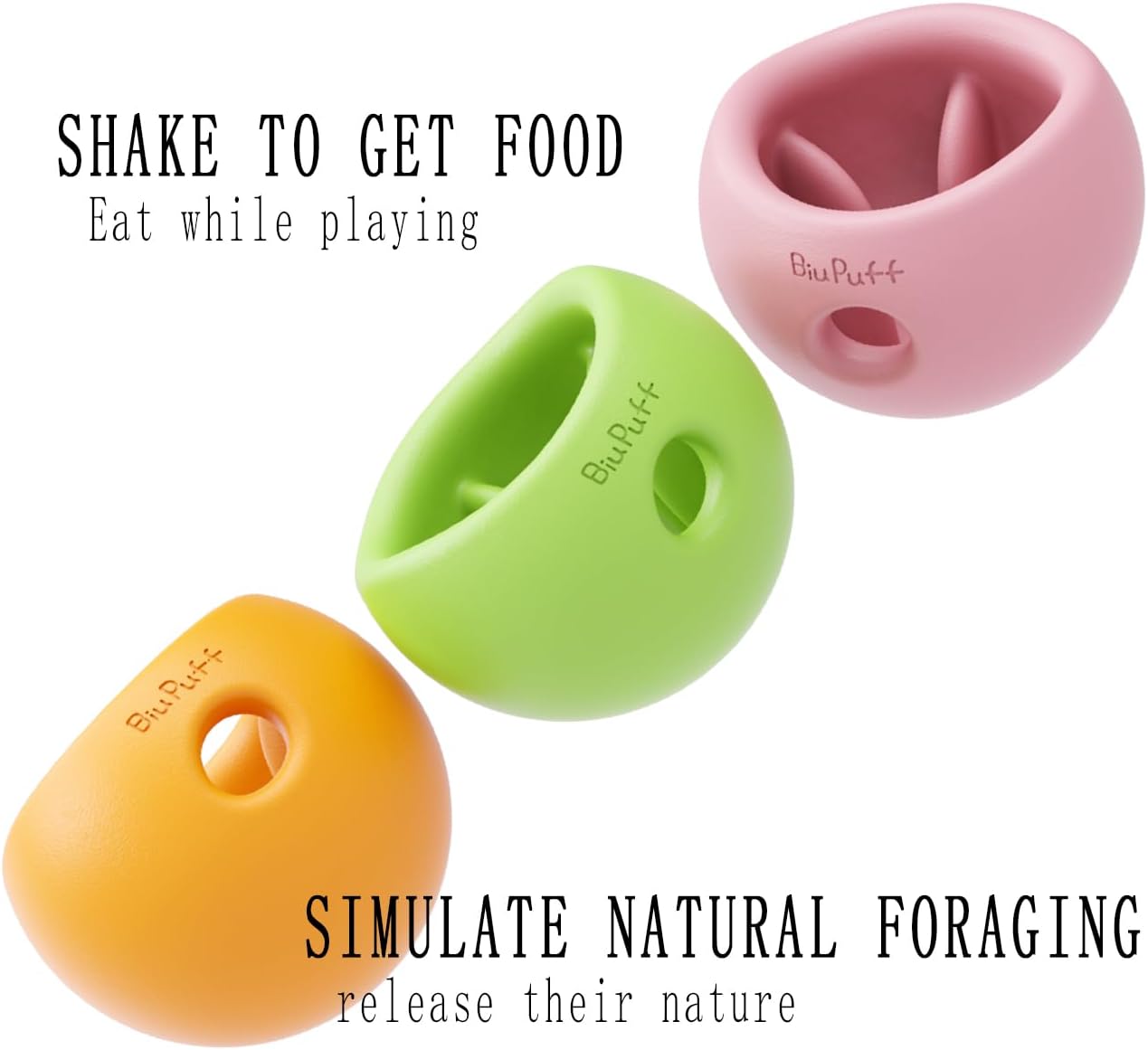 Treat Dispensing Dog Toy & Slow Feeder Bowl, Interactive Puzzle and Mental Toy for Anxiety Relief,Chase Play, and Use as Freezable Lick Bowl (Vibrant Orange, Medium 498g)