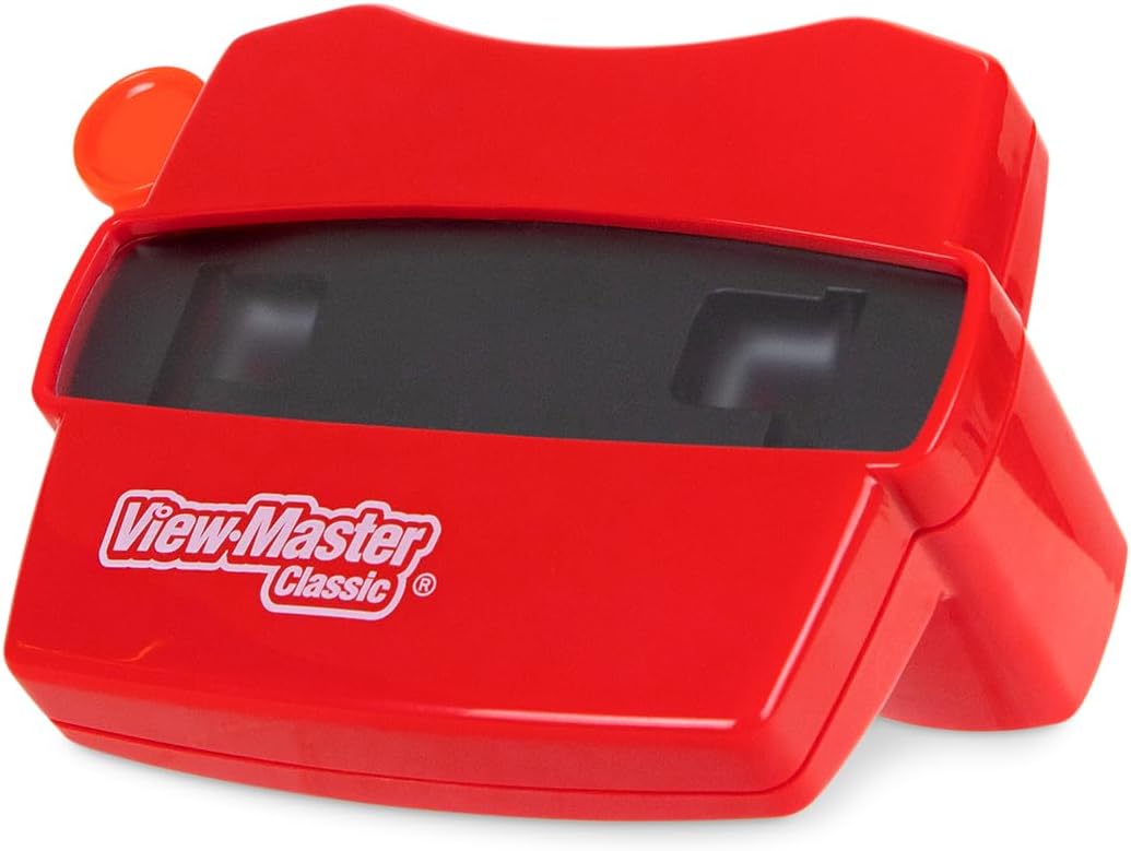 Classic View-Master Metallic Viewfinder with 2 Reels - Retro STEM Learning Toy for Kids & Adults, Nature Education for Ages 3+