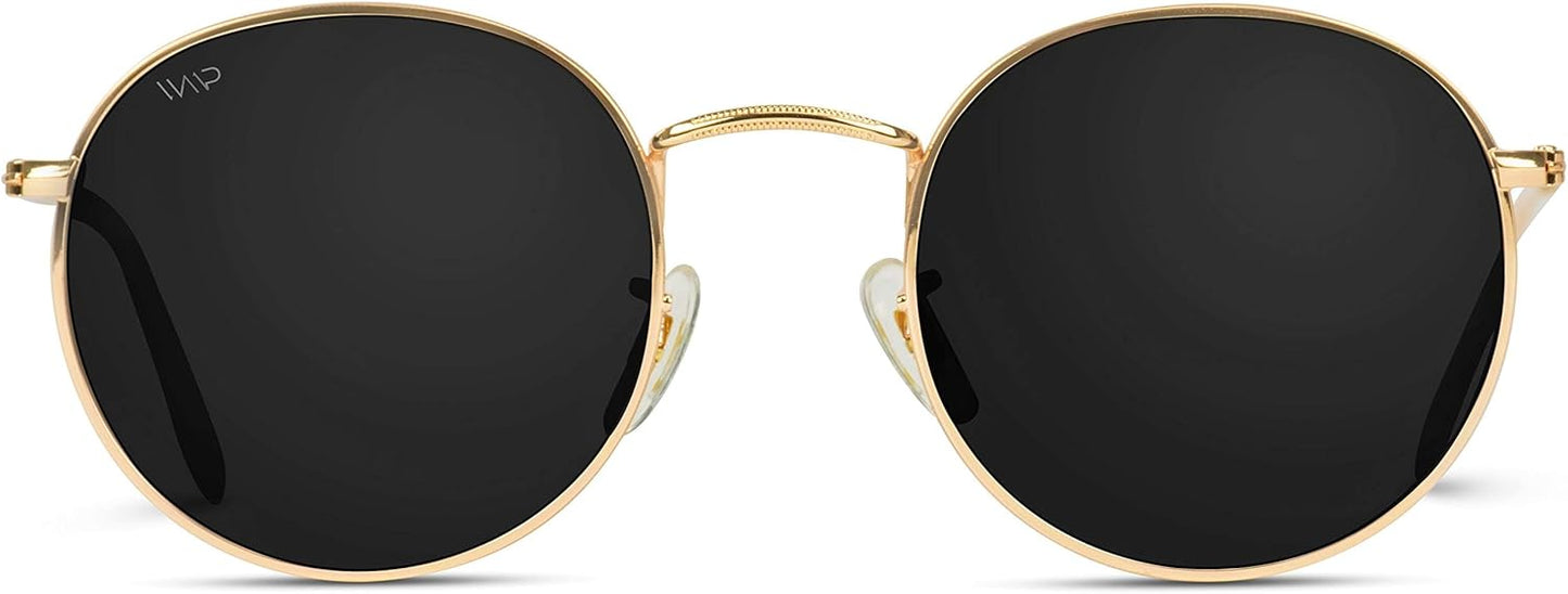 WearMe Pro - Reflective Lens Round Trendy Sunglasses
