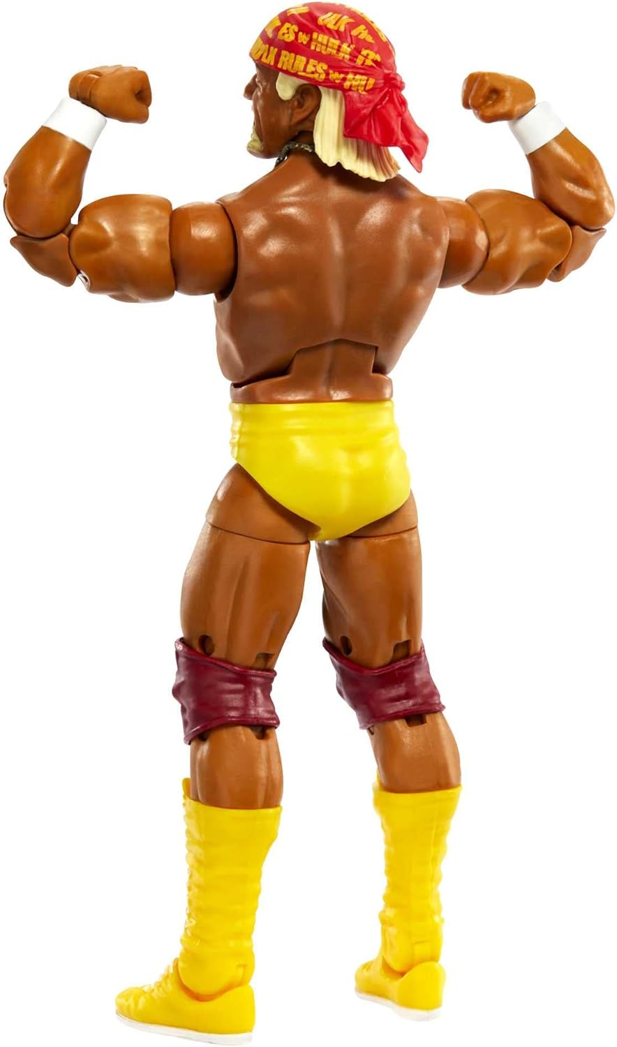 Mattel Hulk Hogan Elite Collection Action Figure, 6-inch Posable Collectible Gift for Fans Ages 8 Years Old & Up