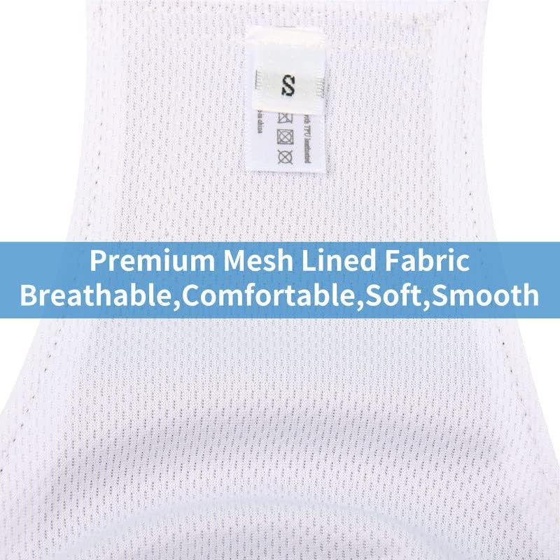 Washable Dogs Diapers Male Dog Belly Band for Small Dogs,Pack of 5 Reusable Super Absorbent Doggie Diapers Male Puppy Wrap,S