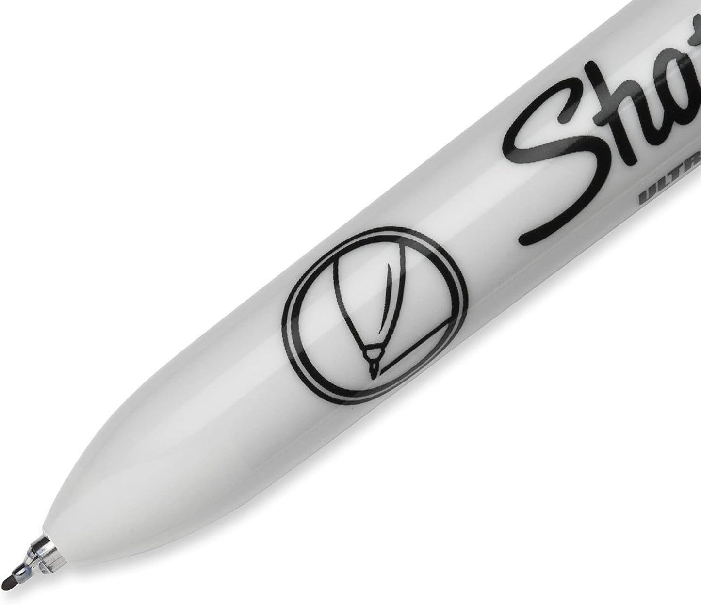 Sharpie Retractable Permanent Markers, Ultra Fine Point, Black, 12 Count