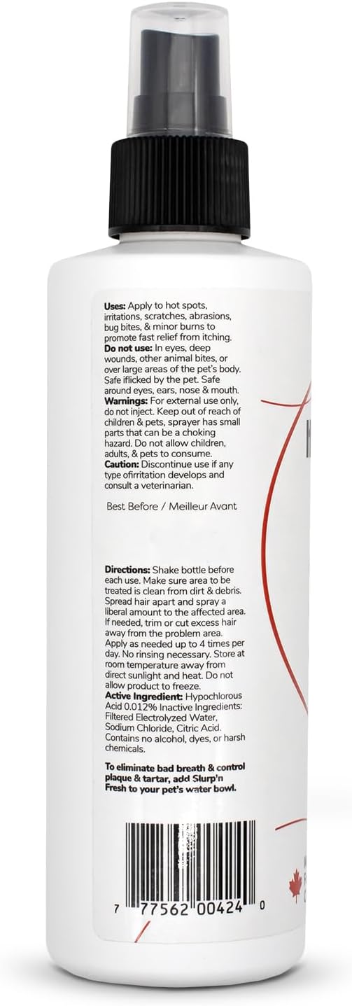 Dog Itch Relief Shampoo by EnviroFresh, Skin Relief Spray, Paw Relief Lotion for Dogs & Pets, Natural, Sensitive Skin, Anti Itch for Dogs