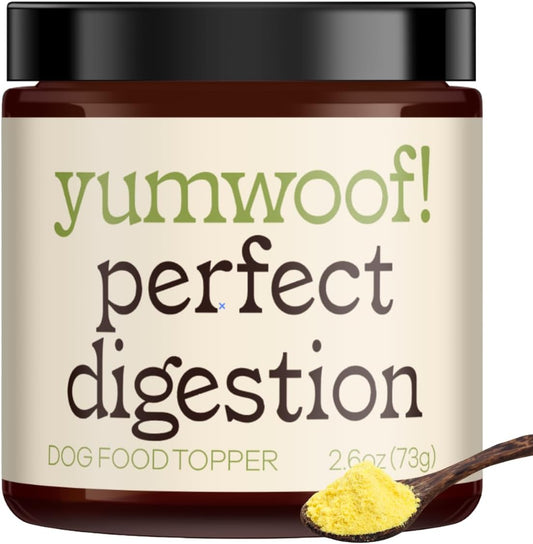 Perfect Digestion by Yumwoof - Non-GMO, Human-Grade Dog Food Topper