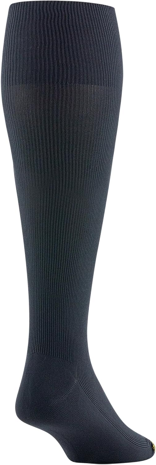 GOLDTOE Men's Metropolitan Over-The-Calf Dress Socks, 3-Pairs