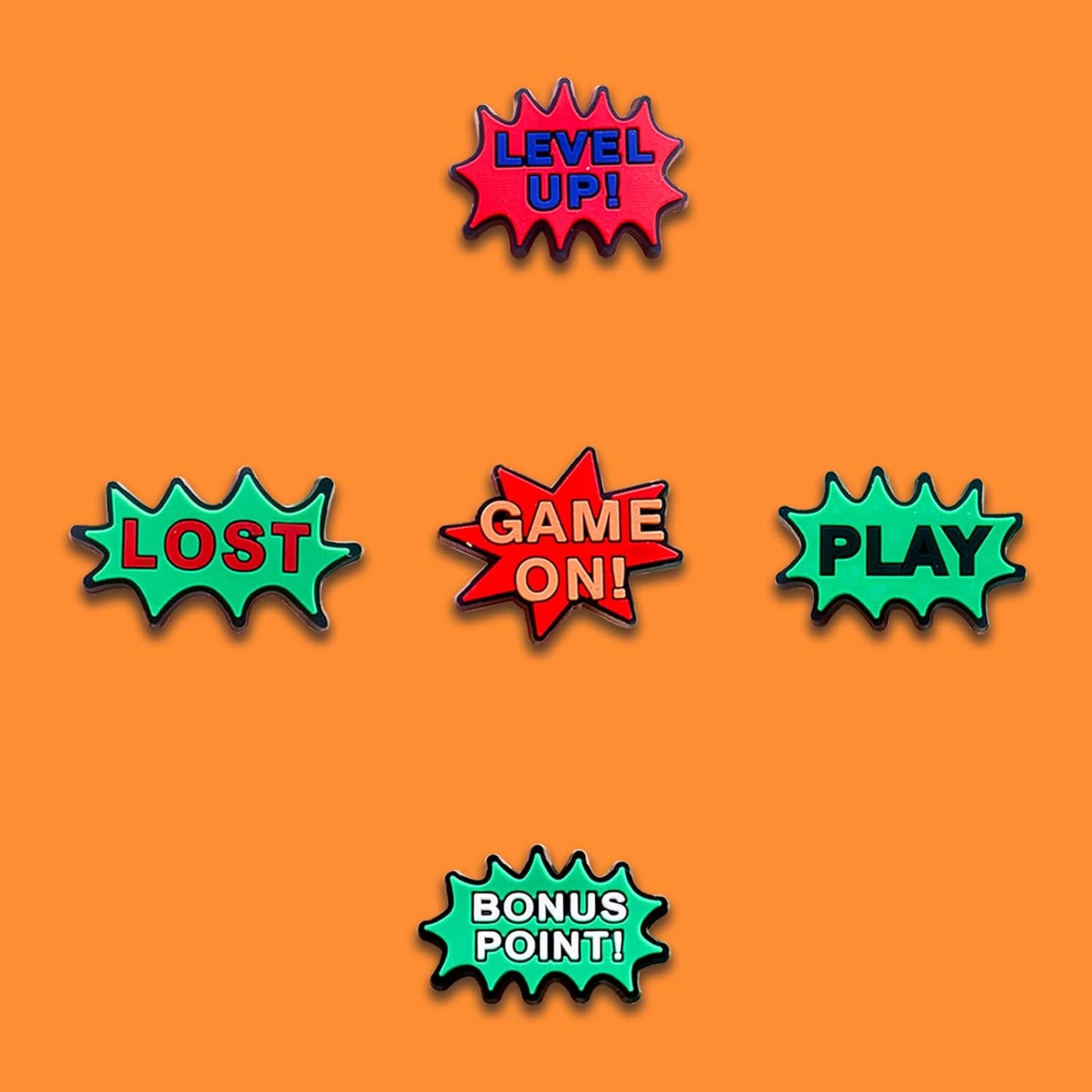 24 40Pcs Gaming Shoe Decoration Charms for Croc Clog, Video Game Charms Accessories for Adults Teen