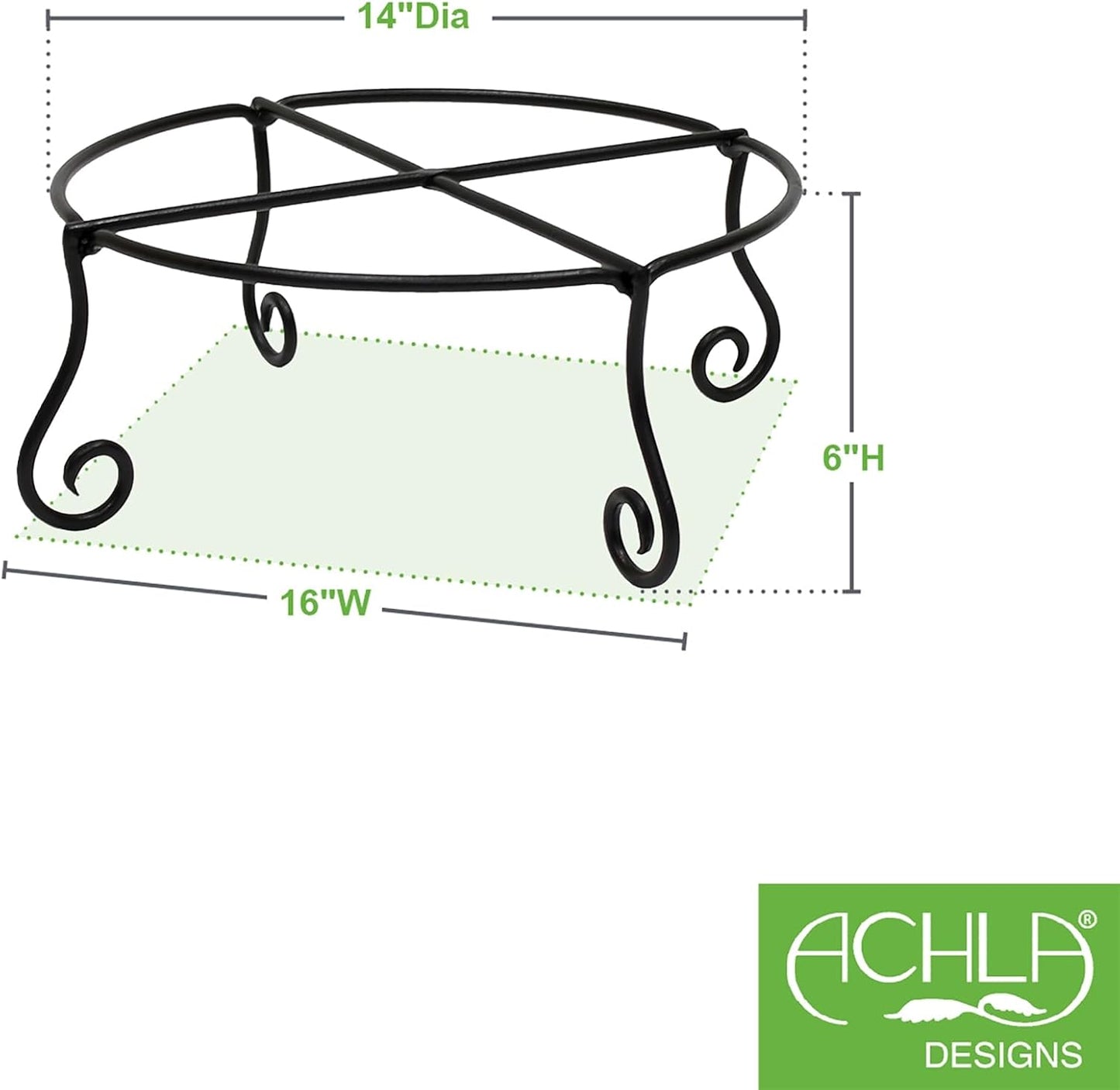 14" Piazza Plant Stand