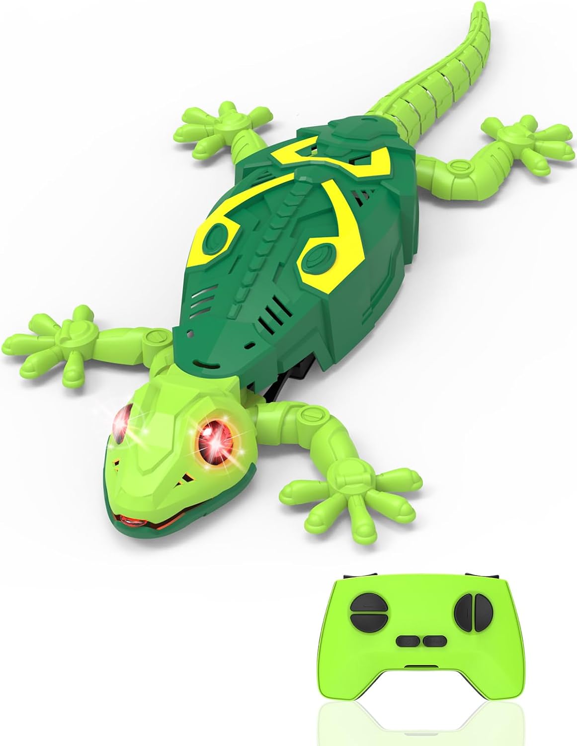 Wall Climbing Lizard,Wall Crawler Gecko Remote Control Car,Floor Ceiling Crawling Electric Lizard Rc Robot Toy,Easter Basket Stuffers Birthday Gifts Cool Toys for 3 4 5 6 7 8 9 10+ Yrs Old Boys Girls