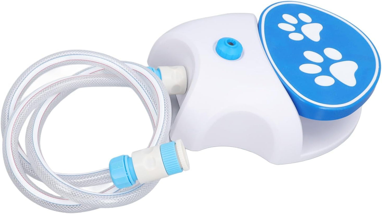 Dog Water Fountain Step On Outdoor Pet Sprinkler Activated Drinking Water Toy Water Dispenser Automatic Dog Water Sprinkler with Hose