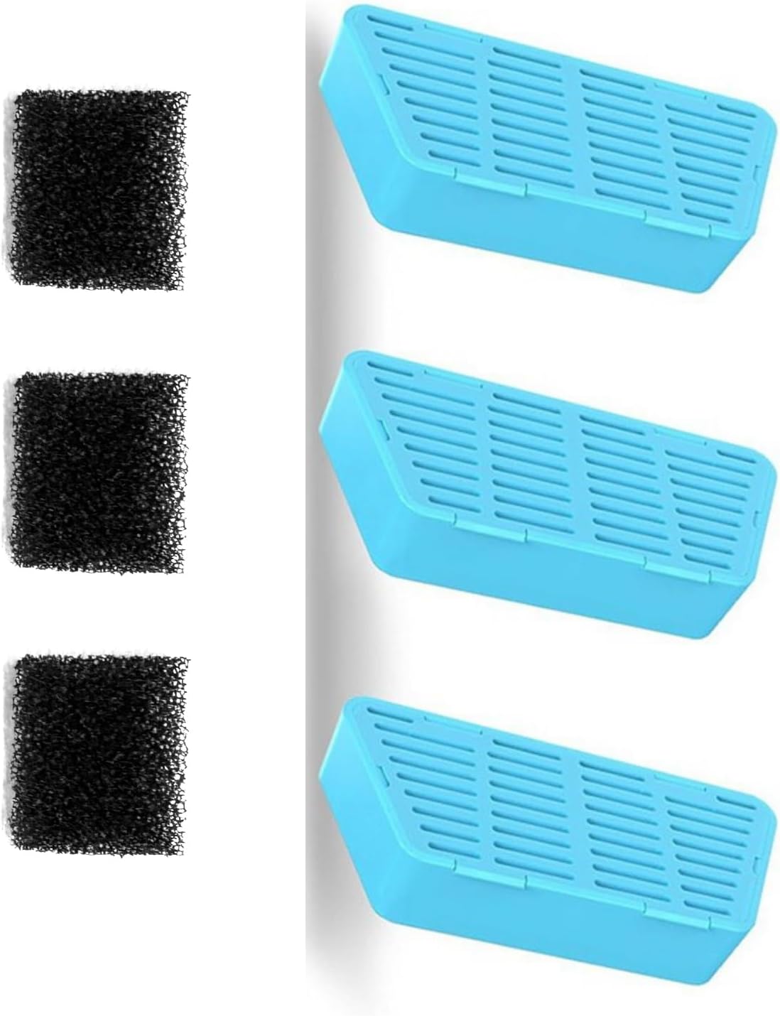 Easy to Replace and Sponges for Automatic Cats Water Fountain Pet and Small Dog Water Dispenser Replacement Pet Water Fountain Replacement