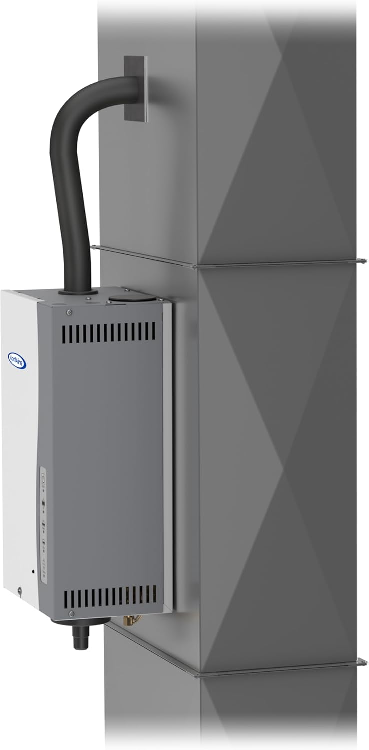AprilAire 800 Whole-House Steam Humidifier, Automatic Steam Humidifier, Large Capacity Whole-House Humidifier for Homes up to 10,300 Sq. Ft., White