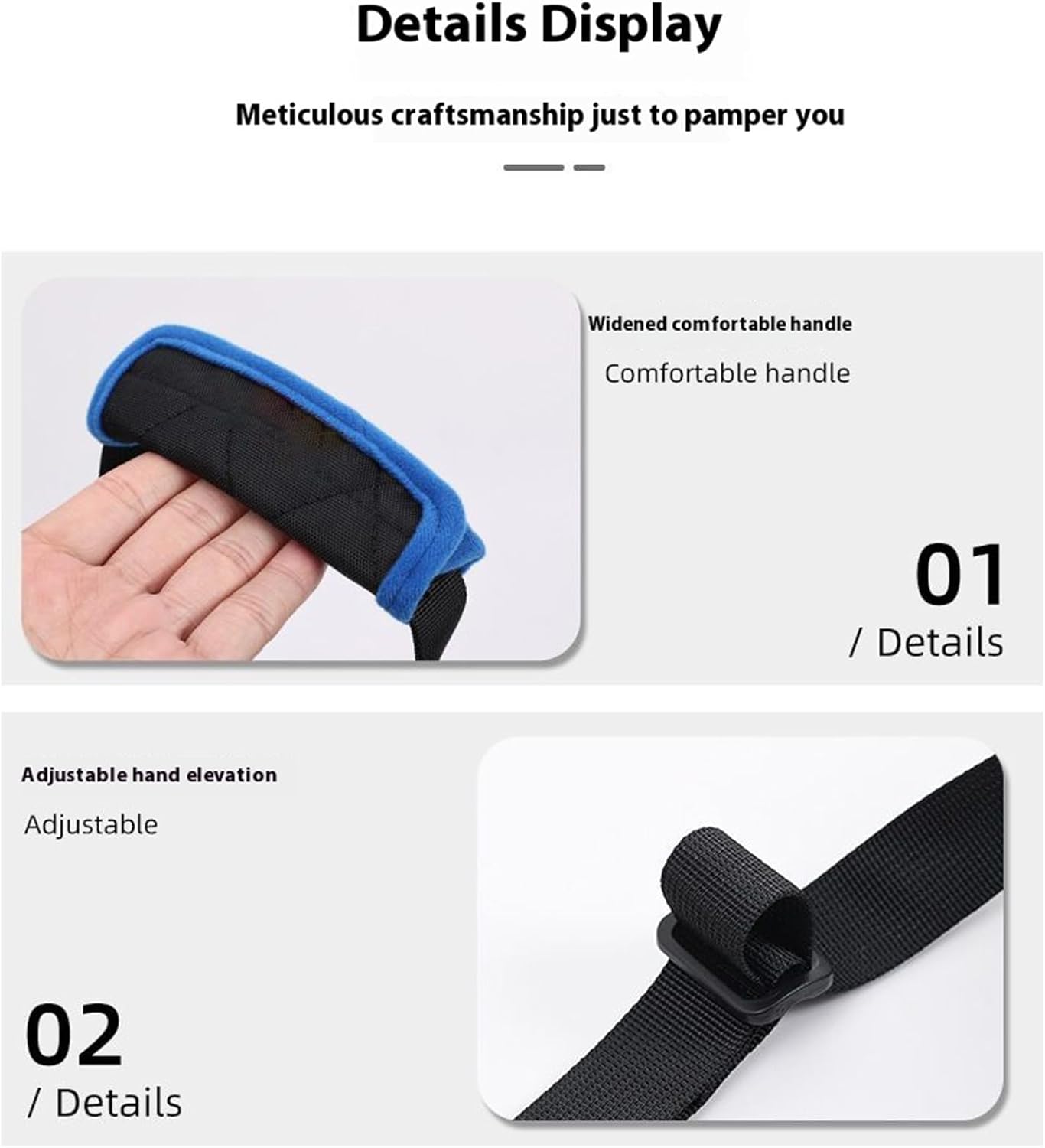 Canine Lift Harness - Rear Mobility Support for Senior Companions | Adjustable Hip Assistance Strap, Soft Padded Sling System, Balanced Weight Distribution with Reinforced Stitching & Comfort Grip Han