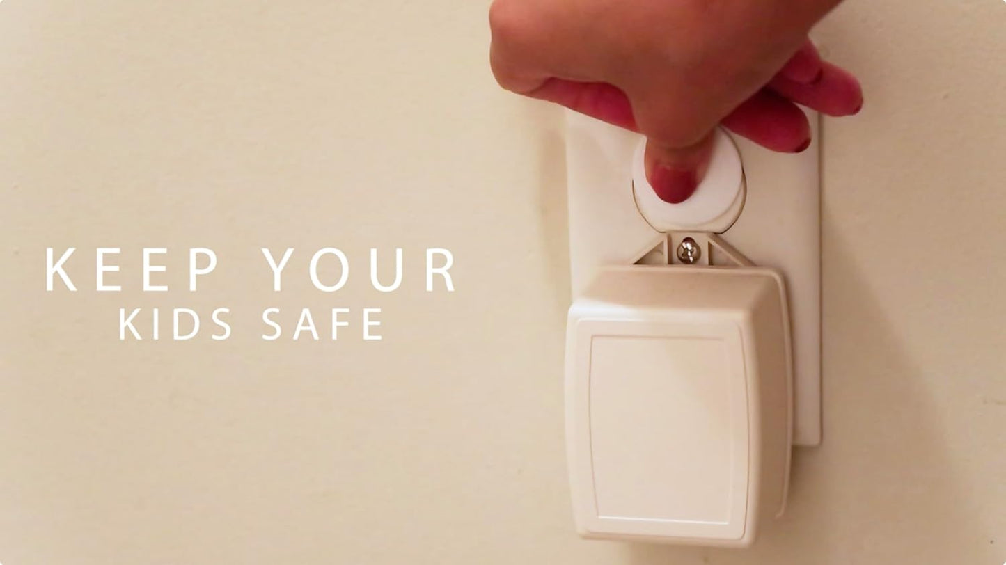 Vmaisi 62 Pieces Outlet Covers ChildProof Plug Protector - Baby Proofing Electrical Safety Outlet Plugs