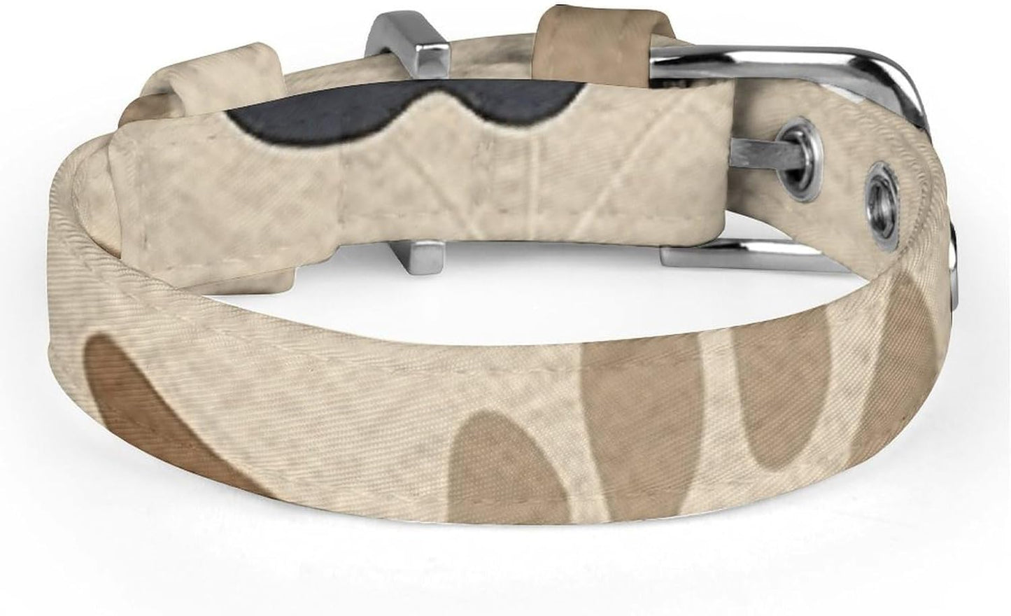 Bone and Paw Print Dog Collar with Buckle Adjustable Martingale Pet Collars Cute Female Male Puppy Collar Soft Waterproof Cat Collars for Small Medium Dogs