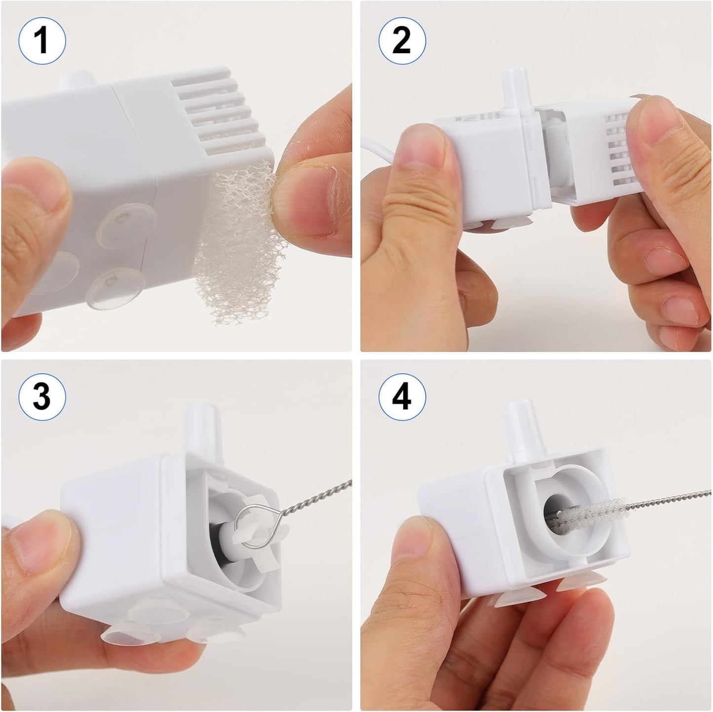 NPET Replacement Pump for Cat Water Fountain, Compatible with NPET WF050/WF020TP Pet Water Fountain