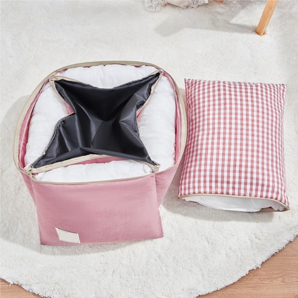 Dog Bed Creative Backrest Pet Sofa Bed Four Seasons Universal Removable and Washable Dog Kennel Cat Kennel Warm in Winter Pet Bed (Color : Gray, Size : 63cm*55cm20cm) (Pink 29.1"L x 25.6"W x 8.7"Th)