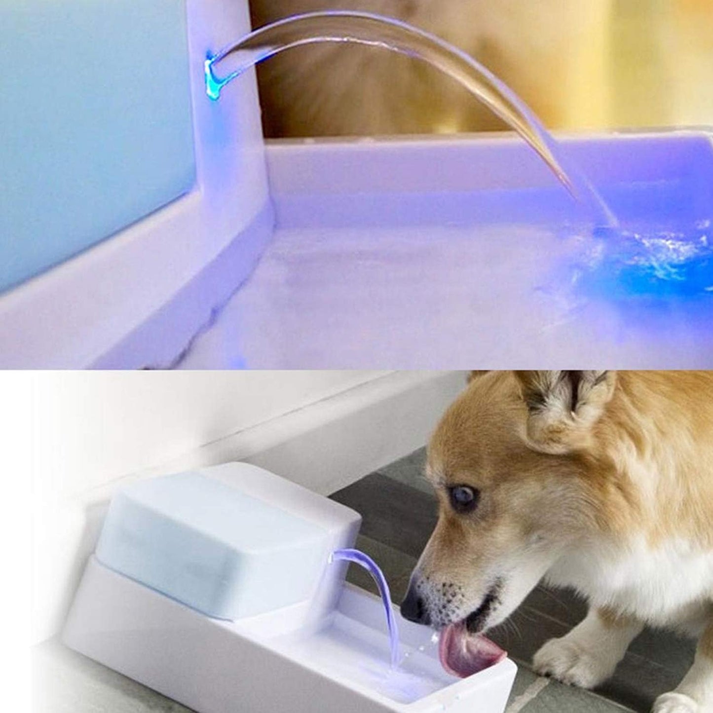 Cat Water Fountain Filters, Pet Fountain Sponge Pre-Filters Compatible with Multiple Pet Fountains, Replacement Filter for Dog and Cat 12 Packs