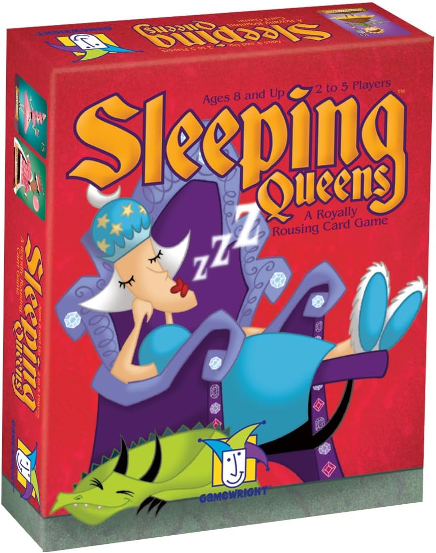 Sleeping Queens Fun Card Game for Kids and Families. Great for Kids aged 8+ and 2-5 Players, from Gamewright.