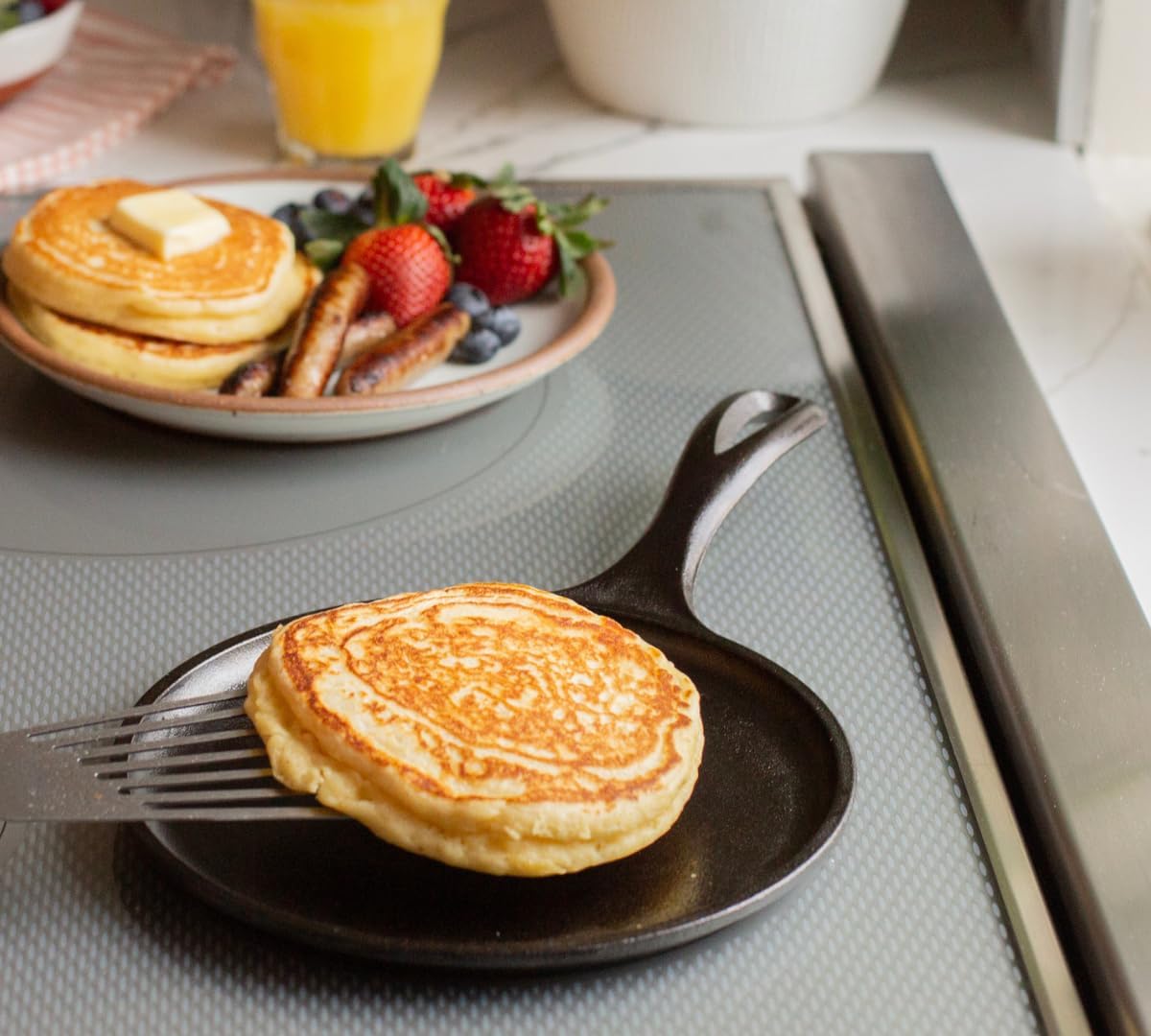Lodge Essential Skillet Set, 7-Piece, Black