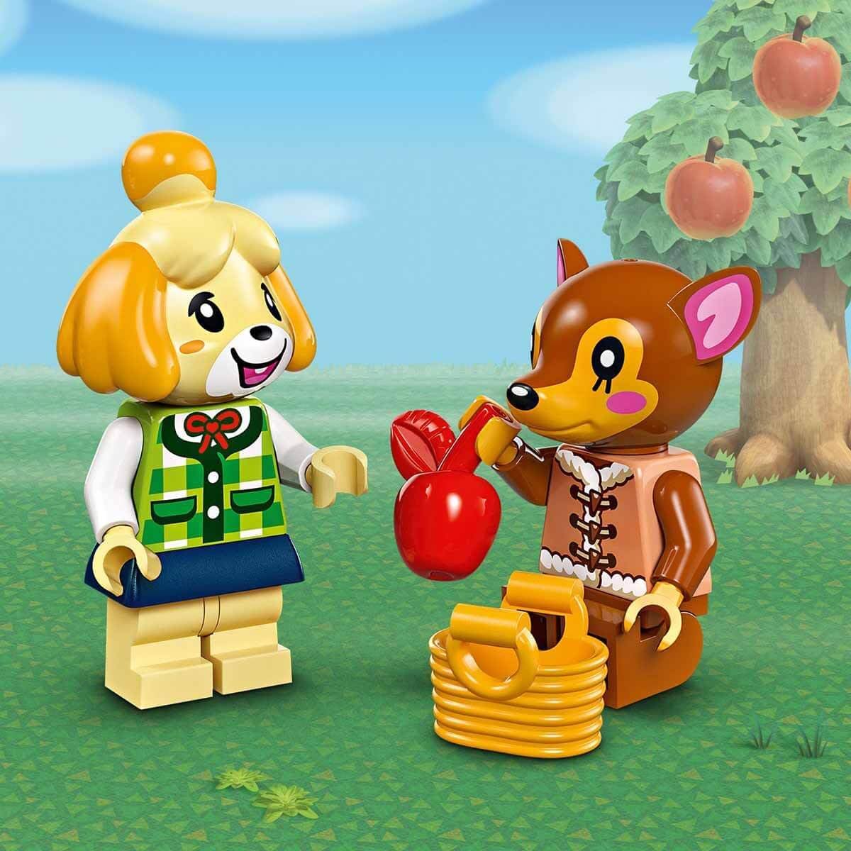 LEGO Animal Crossing Isabelle’s House Visit, Buildable Creative Toy Set for Kids, Includes Fauna and More Animal Crossing Toy Figures, Video Game Birthday Gift for Girls and Boys Ages 6 and Up, 77049