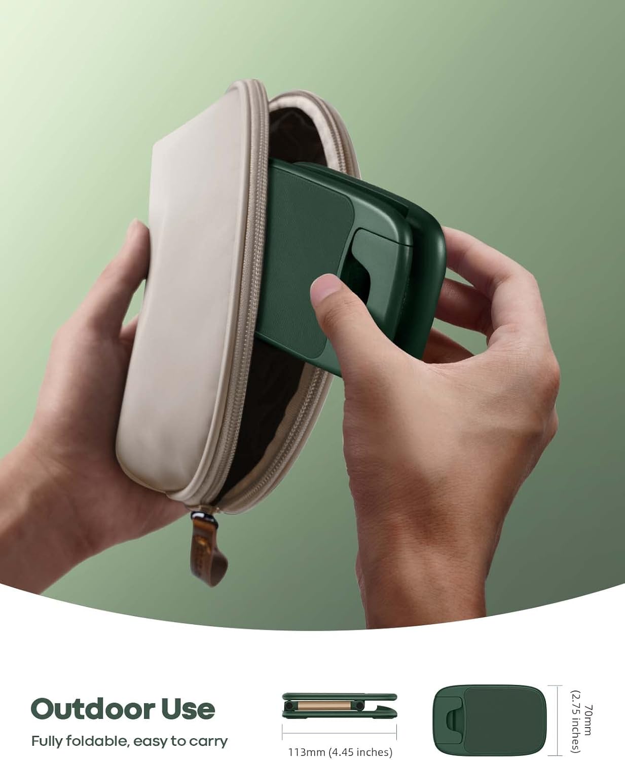 Lamicall Cell Phone Holder, Desk Accessories - Green iPhone Cellphone Stand, Office Desktop Accessories, Office Must Have, Gifts for Desk Decor, Phone