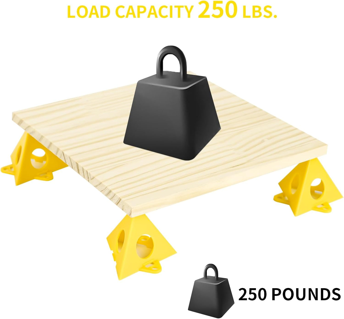 36pcs Painters PyramidStands - Paint Triangle Stands，Paint Stands for Painting，Mini Cone Paint Stands for Cabinet and Door Risers Support (36)