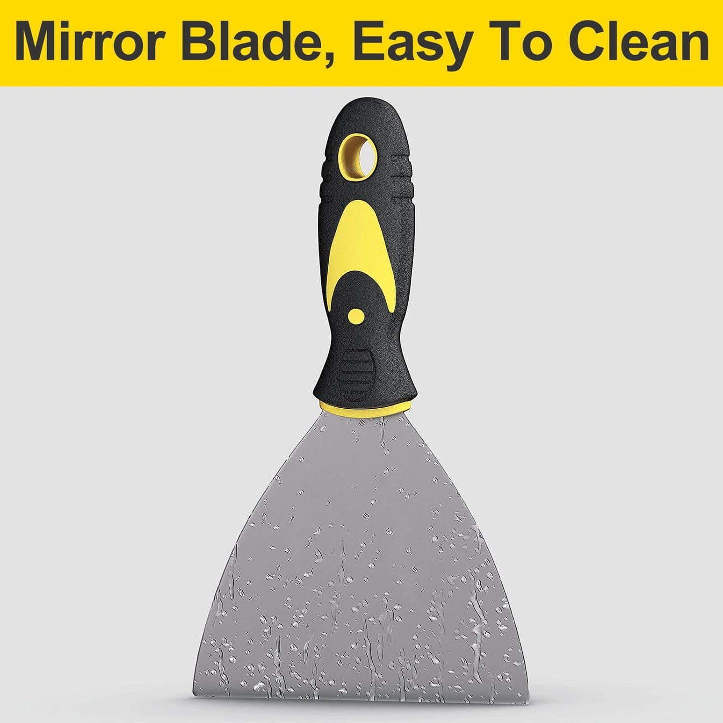 5Pcs Putty Knife, Set, 1" 2" 3" 4" 5" Scraper, Spackle Knife, Paint Scraper, Scraper Tool, No Rusting, Perfect For Repairing Drywall, Removing Wallpaper, Mud, Plaster Scraping