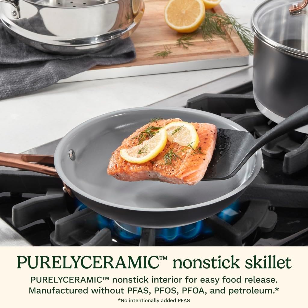 Cuisinart 11-Piece Matte Black Elegance Cookware Set
