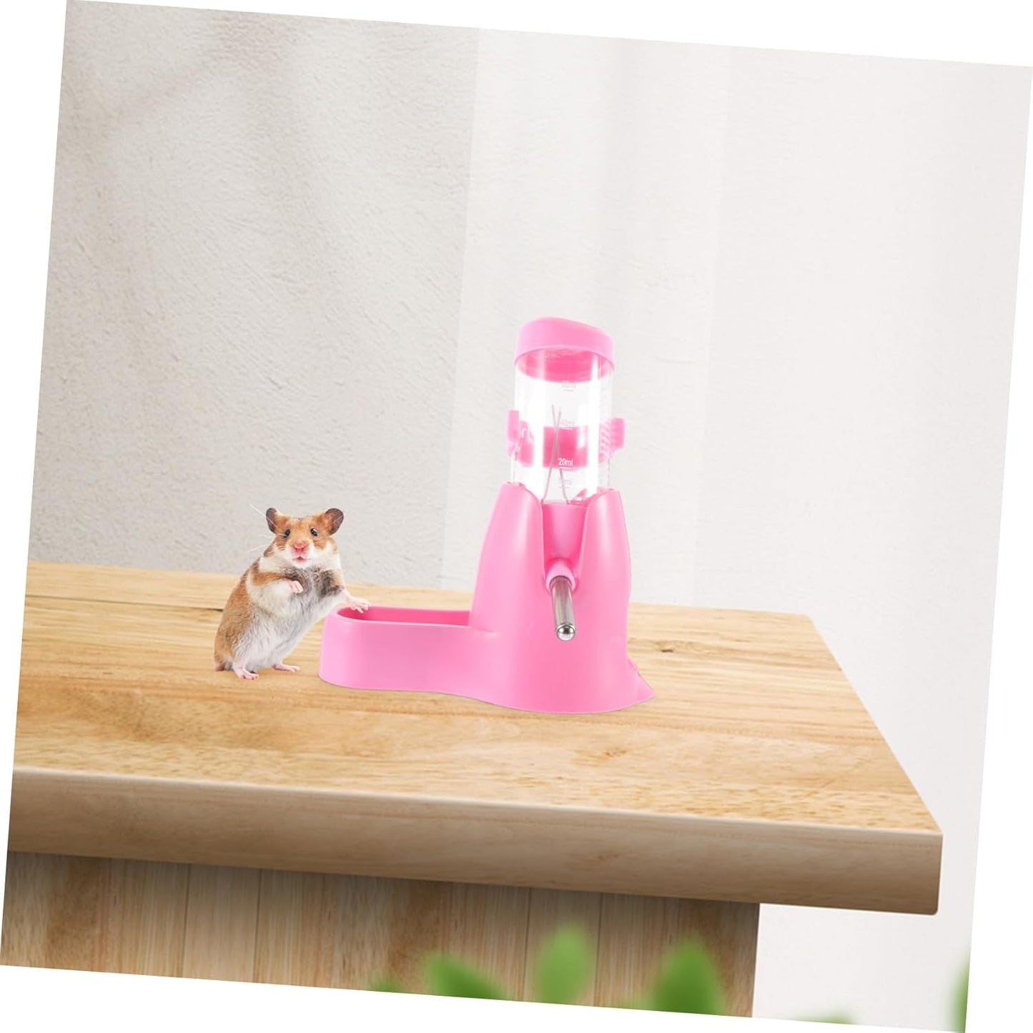 Milisten 1Set Multi Functional Hamster Water Feeder with Bracket Compact and Easy to pet Water Dispenser for Small Animals Capacity