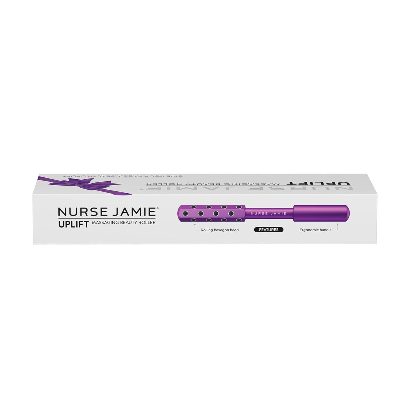 Nurse Jamie Uplift Facial Massaging Beauty Roller - Facial Massager with 24 Stones for Sculpting, Firming & Reducing Puffiness