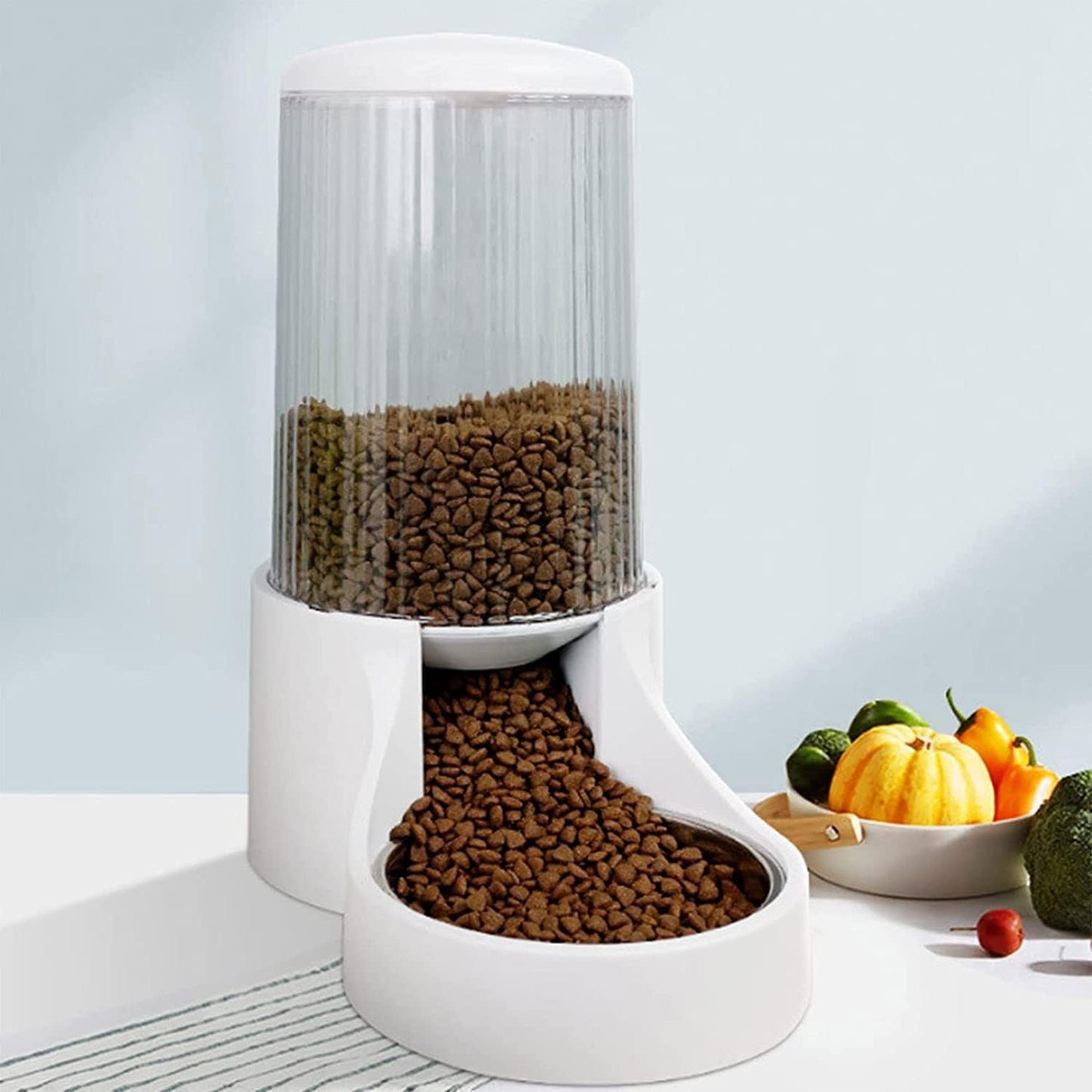 Pet Automatic Feeder Gravity Water and Food Dispenser Dog Cat Drinking Bowl for Dog Water Drinking Cat Feeding Large Capacity Dispenser Pet Cat Dog cat Fountain (Size : Feeders)