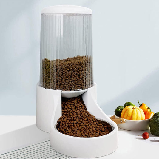 Pet Automatic Feeder Gravity Water and Food Dispenser Dog Cat Drinking Bowl for Dog Water Drinking Cat Feeding Large Capacity Dispenser Pet Cat Dog cat Fountain (Size : Feeders)