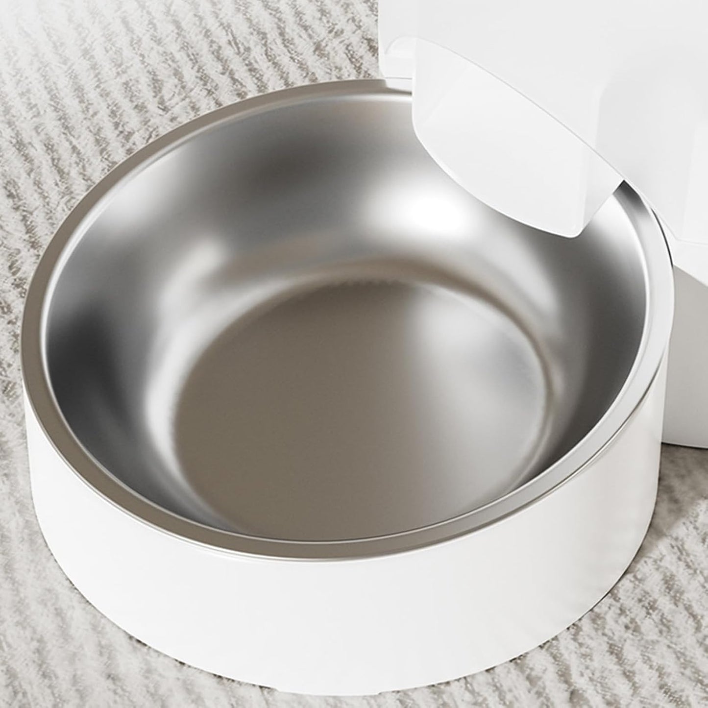 Smart Pet Feeder, Cat Dry Food Dispenser, 5L Capacity Timed Automatic Cat Feeder Pet Food Dispenser with Stainless Steel Bowl & Remote Control and Dogs